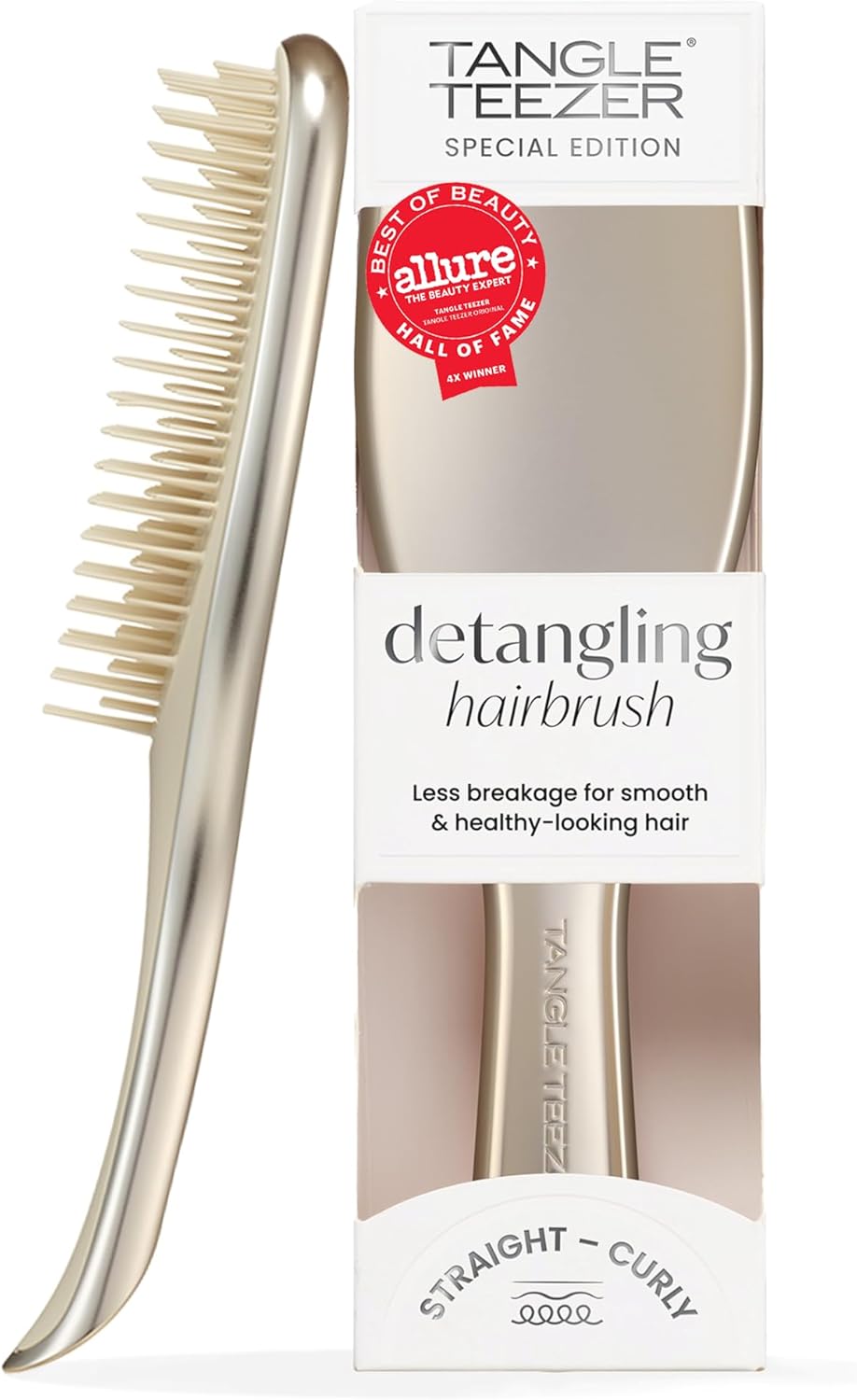 Tangle Teezer The Detangler Chrome Champagne Saç Fırçası