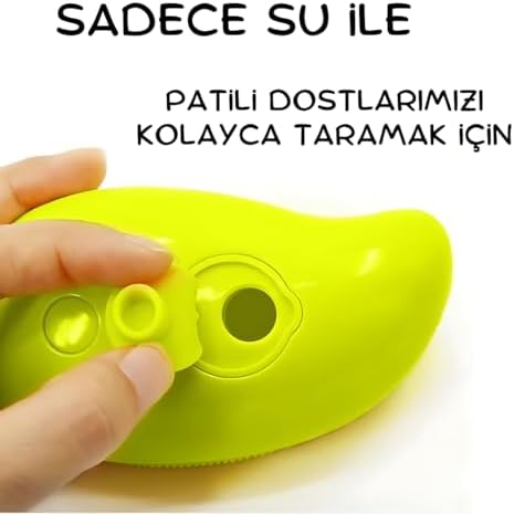 Alternative view of &Do Buharlı Kedi Ve Köpek Tarağı, Yumuşak Silikon Başlıklı, Kedi Köpek Yıkama Fırçası