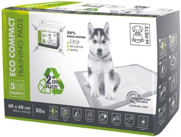 ECO KÖPEK ÇİŞ EĞİTİM PEDİ 60X60CM 50PCS