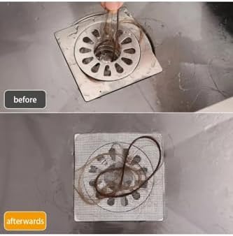 10 Adet Banyo Gider Süzgeci Saç Yakalayıcı Süzgeç Banyo Duş Gider Tıkanık Önleyici Süzgeç