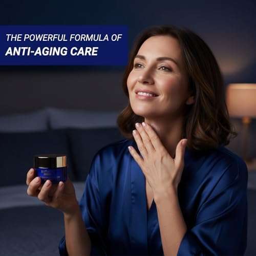 Alternative view of Age Reverse Kırışıklık Karşıtı Gece Kremi 50 ml – Retinol, Kolajen, Hyaluronik Asit ve Bitkisel Kompleks İçerikli – Sıkılaştırıcı ve Dolgunlaştırıcı Etki
