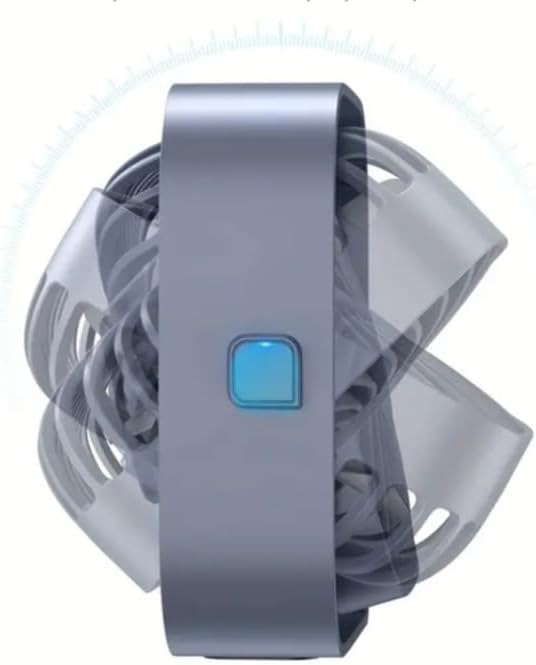 Her Yerde Serin ve Rahat Kalın: 3 Hız ve 360 ° Sessiz Çalışma ile Taşınabilir USB Masa Fanı