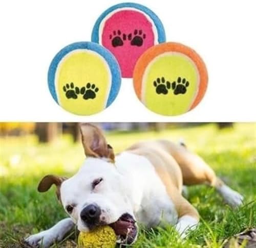 Alternative view of Tenis Topu Köpek Eğitim Oyuncağı - Dayanıklı ve Eğlenceli Köpek Oyun Topu (Tenis, Adet, 4)