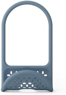 Alternative view of Sling esnek lavabo rafı, mutfak süngeri, tencere fırçası, bulaşık fırçası, bulaşık bezi ve daha fazlası için çok fonksiyonlu tutucu, arduvaz mavisi