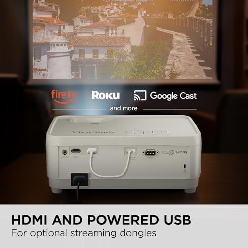 Alternative view of ViewSonic PX700HDH Full HD Projektör, 3700 ANSI Lümen, Ev, Ofis ve Sınıf için 1080p Projektör, HDMI, USB