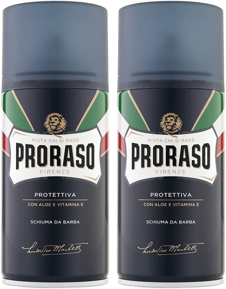 Proraso Tıraş Köpüğü - Aloe ve E Vitamin (2 paketi)