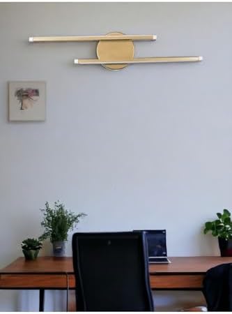 Alternative view of Fer Avize Modern Tasarım Eskitme Renk Gün Işığı Ledli Banyo - Mutfak - Salon Led Duvar 2 Li Aplik
