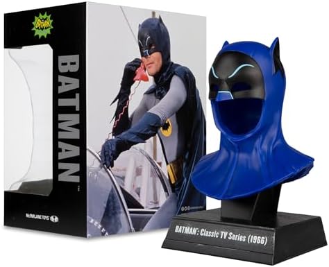 Alternative view of McFarlane Toys 1966 DC Mini Replika 1/3 Maskesi 17 cm