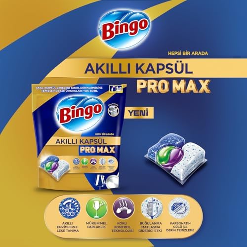Alternative view of Bingo Akıllı Kapsül Pro Max Bulaşık Makinesi Deterjanı Tableti 20'li