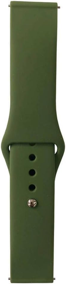 (4848) Tarmac Band Serisi 22mm Klasik Kordon Silikon Strap Kayış-Tarmac GT2 46mm ile uyumlu