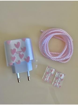 18w-20w Şarj Adaptörü Ile ile uyumlu Dinazor Figürlü Şarj Başlığı Ve Şarj Kablo Koruyucu Set