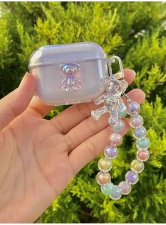 (5241) Ayıcık.nesil Koruyucuu Kulaklık Kılıfı Pro 2.nesil ile uyumlu