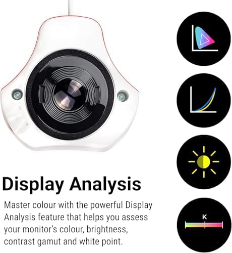 Datacolor Spyder - Tasarımcılar, Fotoğrafçılar ve İçerik Oluşturucular için Ekran Kalibratörü, Doğru Renkler, OLED/LED Uyumlu, Basit Görüntü İşleme Kalibrasyon Aracı