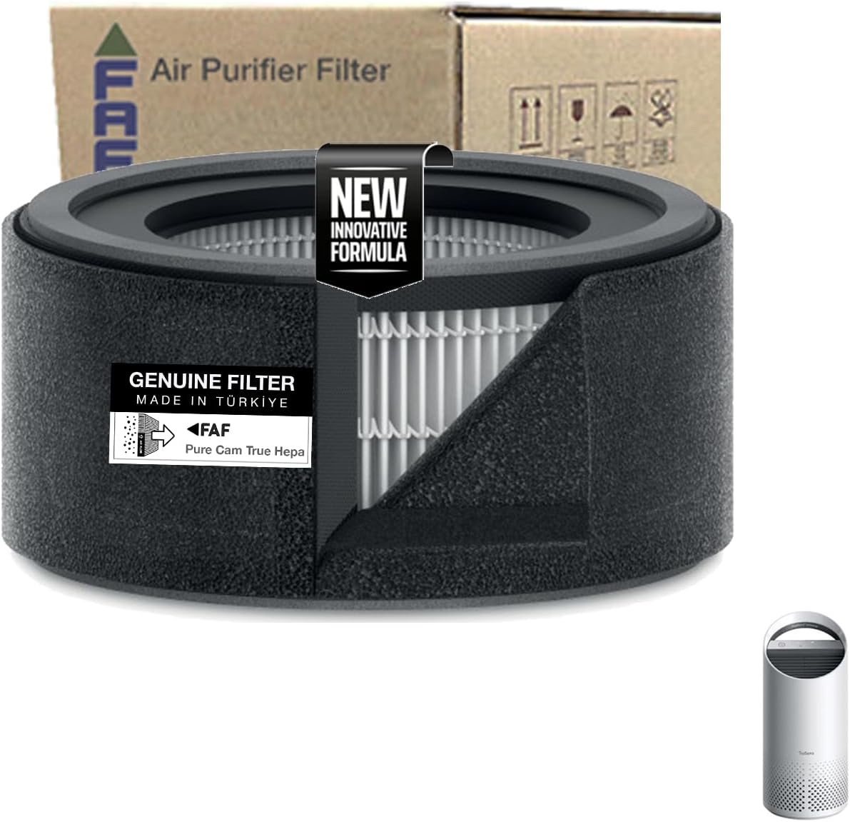 Alternative view of Faf Fresh Air Filter Faf/ Z-1000 Filtre ile uyumlu Cam 14 Filtre