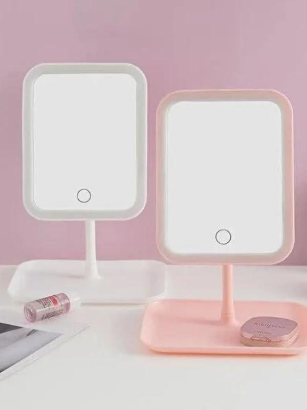 Alternative view of Makyaj Aynası Led Işıklı 3 Modlu Sarı-Beyaz Işık Makeup Mirror