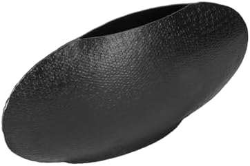 Alternative view of Sia Siyah Oval Vazo 25cm