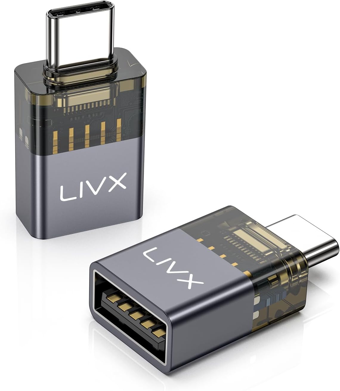 Alternative view of Type C to USB3.2 Çevirici Dönüştürücü OTG 10Gbps 60W Ultra Hızlı Şarj ve Veri Aktarımı OTGDM