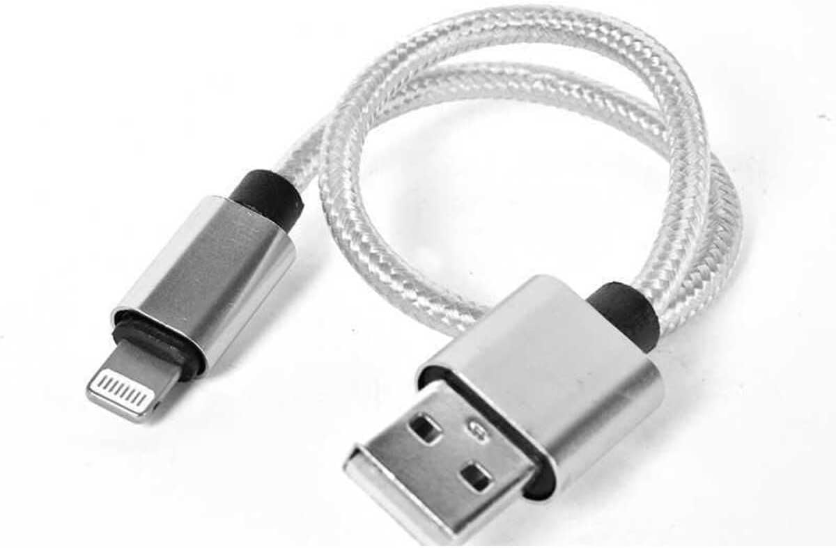 Alternative view of (3251) Gümüş Gümüş 30 Cm Halat Lightning Usb Kablo- ile uyumlu