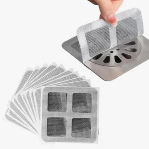 10'lu Banyo ve Mıutfak Lavabo Koku Önleyici ve Haşere Böcek Önleyici Gider Filtresi