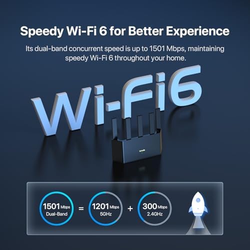 AX1500 WLAN yönlendirici 6, çift bantlı, 4XGE bağlantı noktası, VPN yönlendirici, kolay konfigürasyon, ebeveyn kontrolü, erişim noktası modu, IPv6, Wpa3 (RX2L Pro)