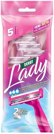 Lady 2'li Tıraş Bıçağı, 5'li Paket, 3 Adet
