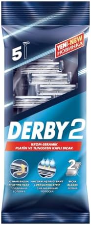 Tıraş Bıçağı 3'lü Paket, Platin Kaplı, Banyo-Body ve Lady