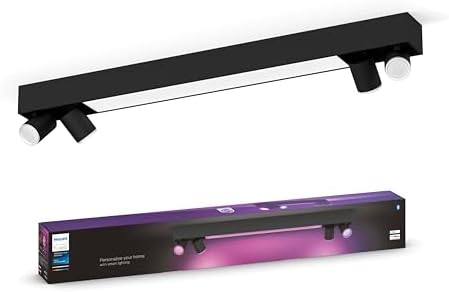 Alternative view of Hue Centris Led 4'lü Akıllı Spot Lamba 4x4.2W (Siyah)
