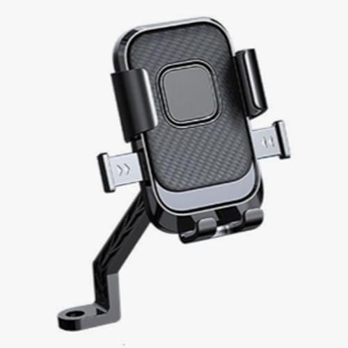 Alternative view of Motor,Motosiklet,Bisiklet,Scooter İçin 360 Derece Dönebilen Dikiz Aynası Versiyonu Telefon Tutucu Aparat