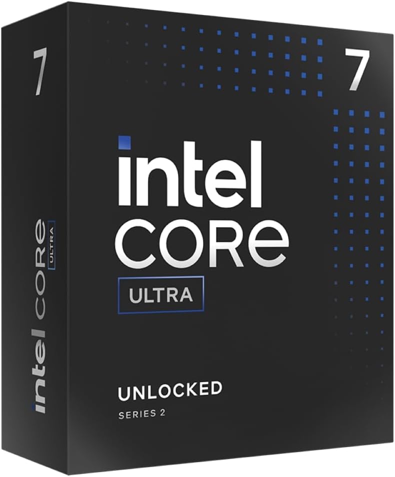 Intel® Core™ Ultra 7 masaüstü işlemci, 265 K, 20 çekirdek (8 P çekirdek + 12 e-cores) 5,5 GHz'e kadar