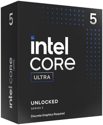 Intel® Core™ Ultra 5 masaüstü işlemci, 245 KF 14 çekirdek (6 P çekirdek + 8 E-çekirdek) 5,2 GHz'e kadar