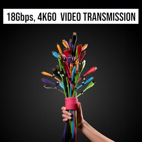 Alternative view of HDMI-1.5 Premium Yüksek Hızlı HDMI Kablosu Ethernetli (1,5m/5ft, Mor)
