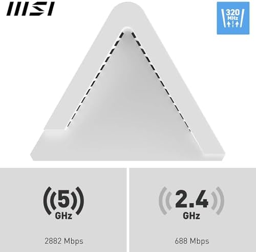 MSI NETWORK ROAMII BE LITE MESH SYSTEM- 2 PACK