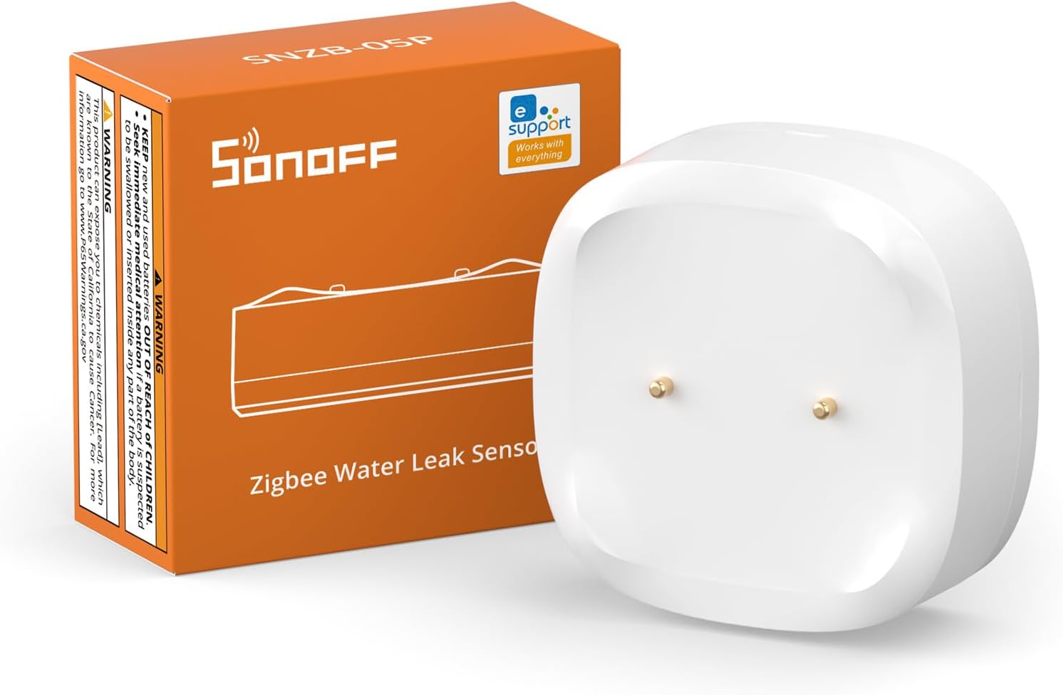 SNZB-05P ZigBee Su Kaçak Sensörü