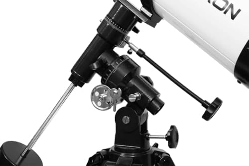 Kepler 130EQ Refraktör Teleskop 130mm Açıklık 6,5mm Göz Merceği (100x) 25mm Göz Merceği (26x) 2x Barlow Lens Bulucu Dürbün Ekvatoryal Kundak