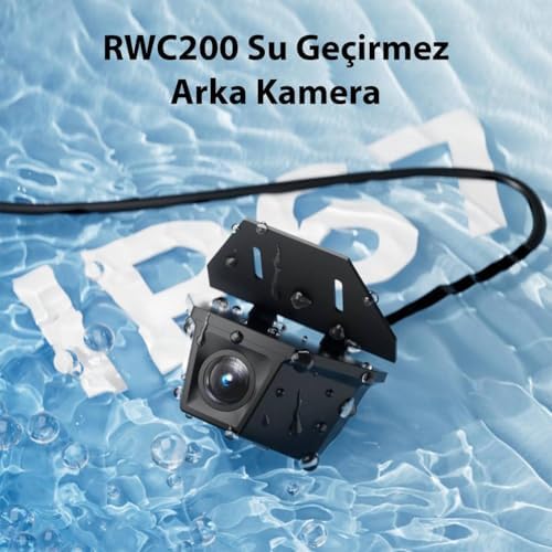 RWC200 IP67 Su Geçirmez A229 Pro/Plus Uyumlu 2K Quad HD Dış Arka Kamera