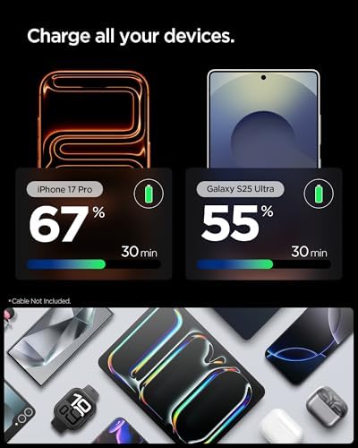 Alternative view of 30W USB-C Ultra Mini Hızlı Şarj Aleti PPS Desteği/Isı Düşürücü GaN Destekli Akım Korumalı Güç Adaptörü & & iPad & MacBook Type-C - ACH08448