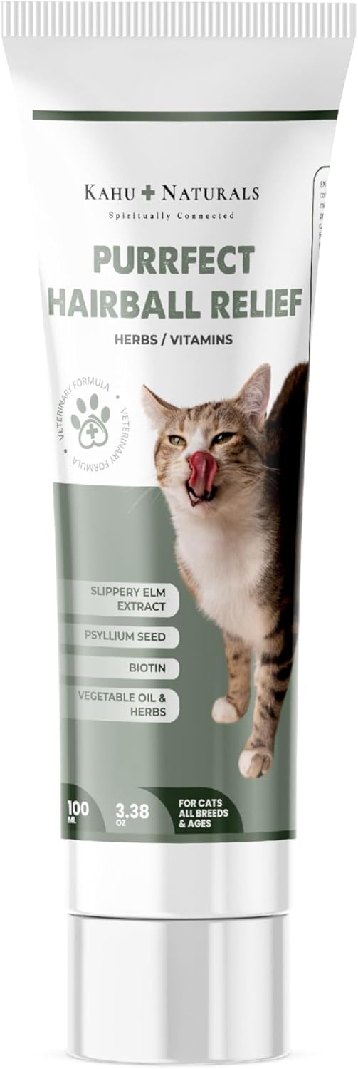 Alternative view of Kahu Naturals Purrfect Hairball Relief, Kediler için Tüy Yumağı Giderici ve Önleyici Doğal Malt, 100 ml