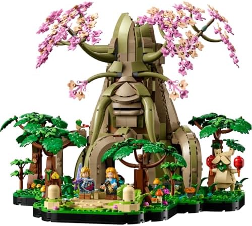 Alternative view of The Legend of Zelda Deku Tree 2 v 1 Arada 77092 - Yetişkinler İçin Yapım Seti, Özel Günler için Eğlenceli Bir Hediye Seçeneği (2500 Parça)