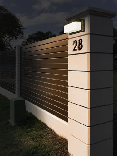 Alternative view of Bahçe Aydınlatması Led Işık 12w Beyaz Günışığı Işık Zita Ultra Şapkalı Bahçe Duvar Aplik Su Geçirmez (Gün Işığı 3000K)