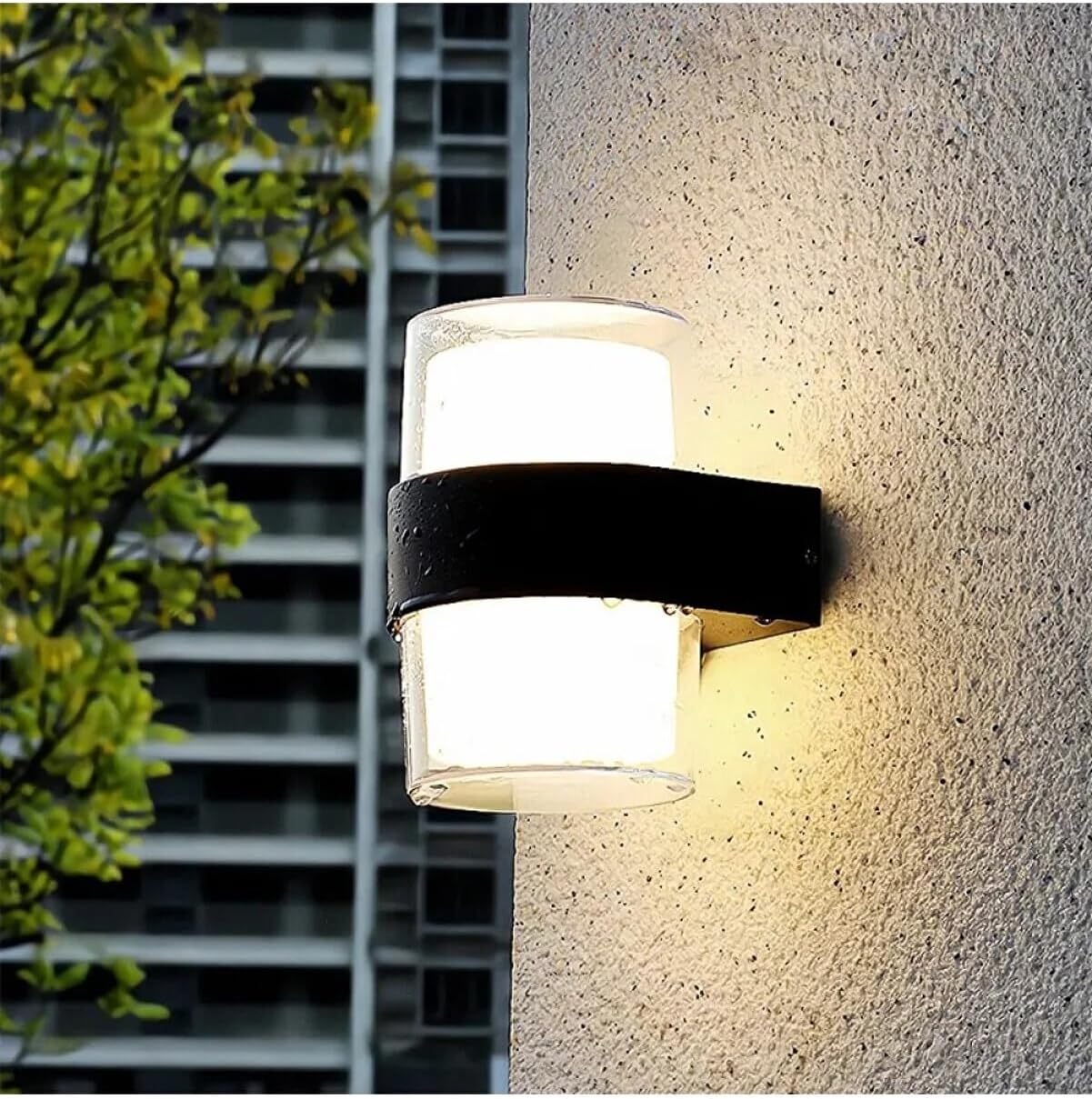 Alternative view of Silindir Led Aplik 12 Watt Gün Işığı 3200k İç Mekan Ve Dış Mekan Led Aplik Ip54