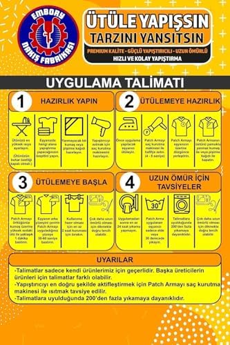 Ütü ile Yapışan Yama, Sevimli Hayvan Seti (5 ADET) Ütüyle Yapışan Nakış Dokuma Aplike Patch
