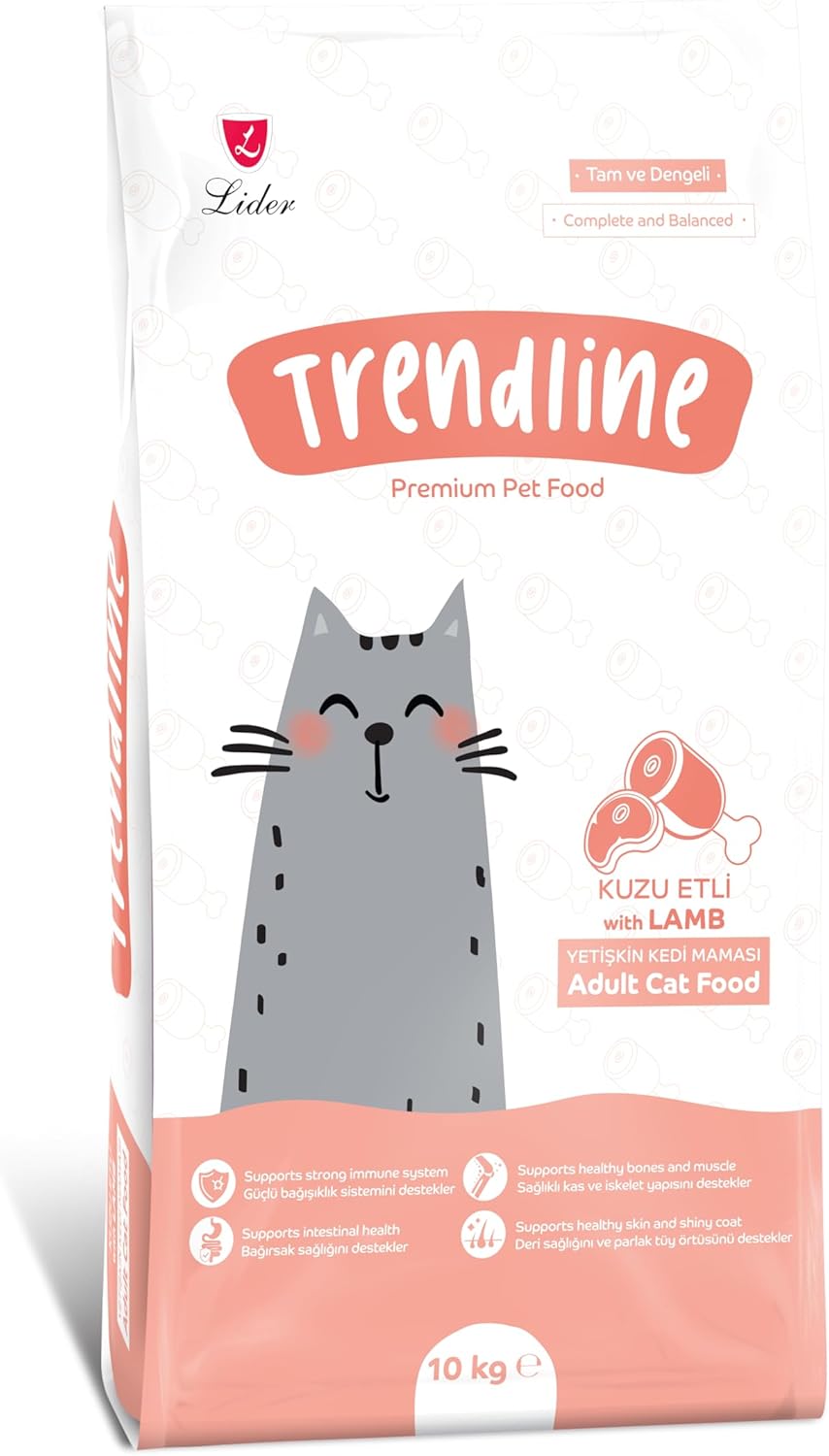 Alternative view of Trendline Kuzu Etli Yetişkin Kedi Mamasi 10 Kg