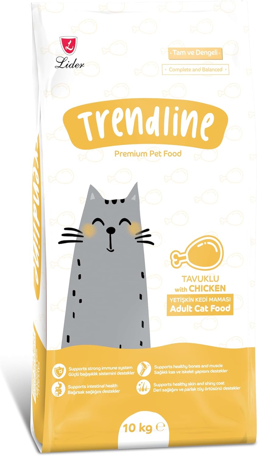 Alternative view of Trendline Tavuklu Yetişkin Kedi Maması 10 Kg