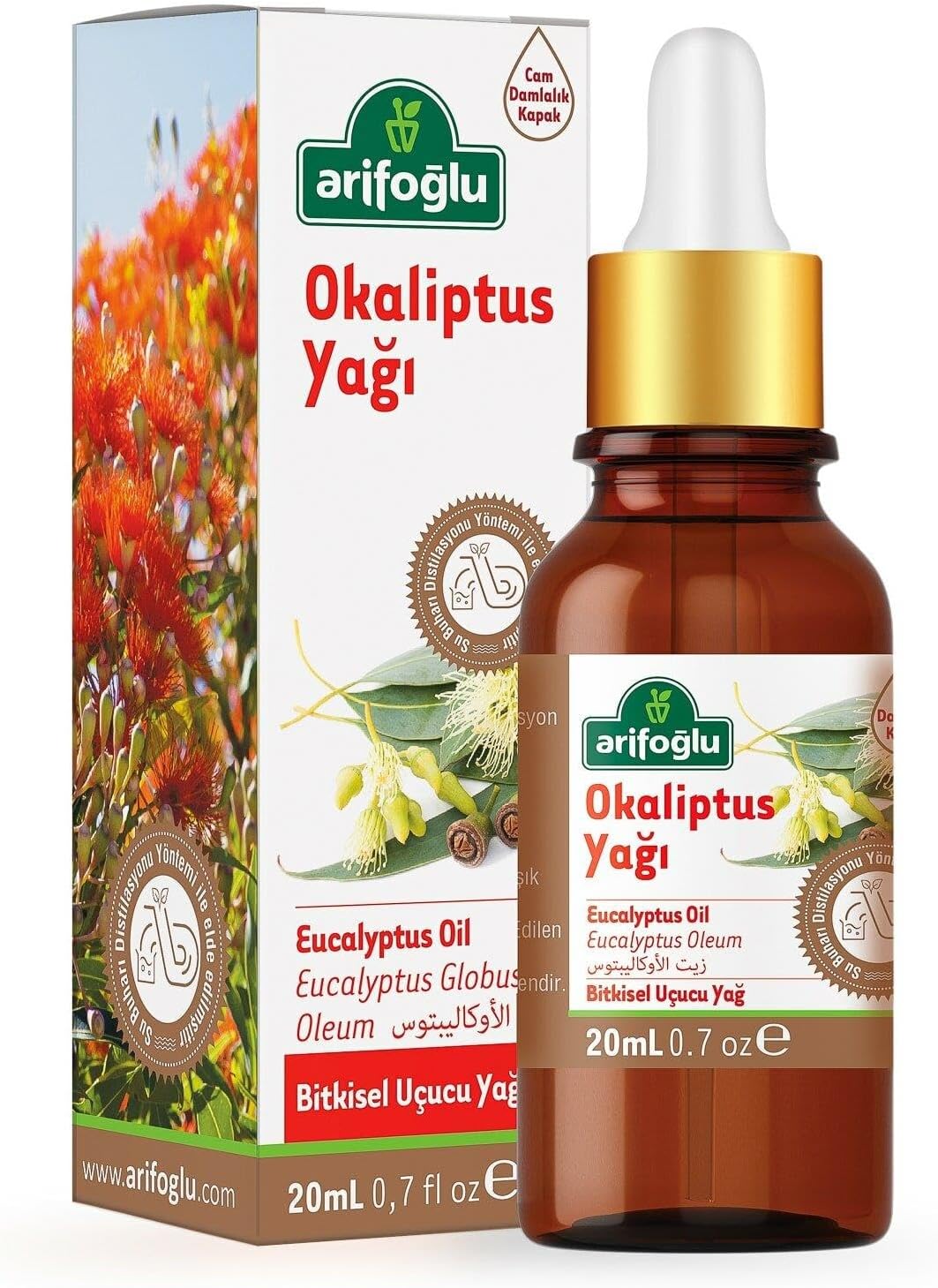 3 Adet ArifoğluOkaliptus Yağı 3 X 20 Ml