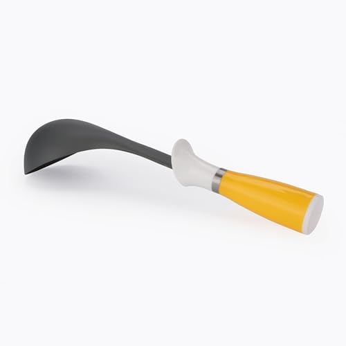 Alternative view of Çorba Kepçesi Servis Takımı Kepçesi Plastik Kepçe 32 cm Tencere Tutmalı Kepçe Sarı