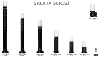 Alternative view of Zita Bahçe Aydınlatması Galata Aplik Bahçe Lambası 220v E27 Ip54 (UG-ZT-0272)