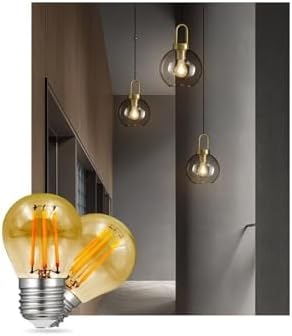Alternative view of 4 Watt Mini Top Ampul Led Filament G45 Cam Rustik Ampul E27 Duy 1800k Işık Rengi 10 Adet