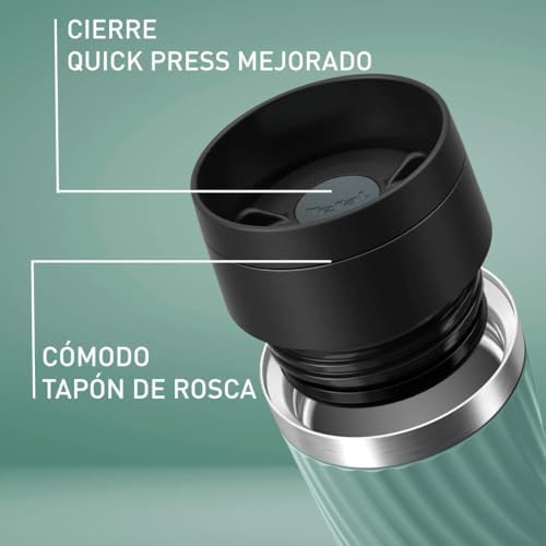 Travel Mug Easy Twist Termos - Yeşil - 0,36 Litre
