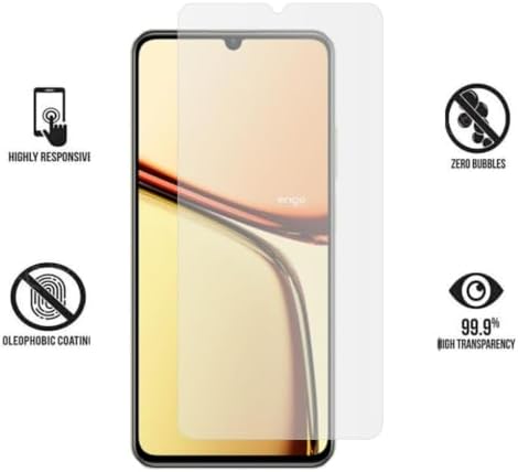 Alternative view of Realme C61 Ekran Koruyucu Mat Parmak İzi Bırakmaz Şeffaf