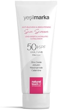 Anti Blemish & Brightening Sun Screen 50 SPF Güneş Koruyucu Krem